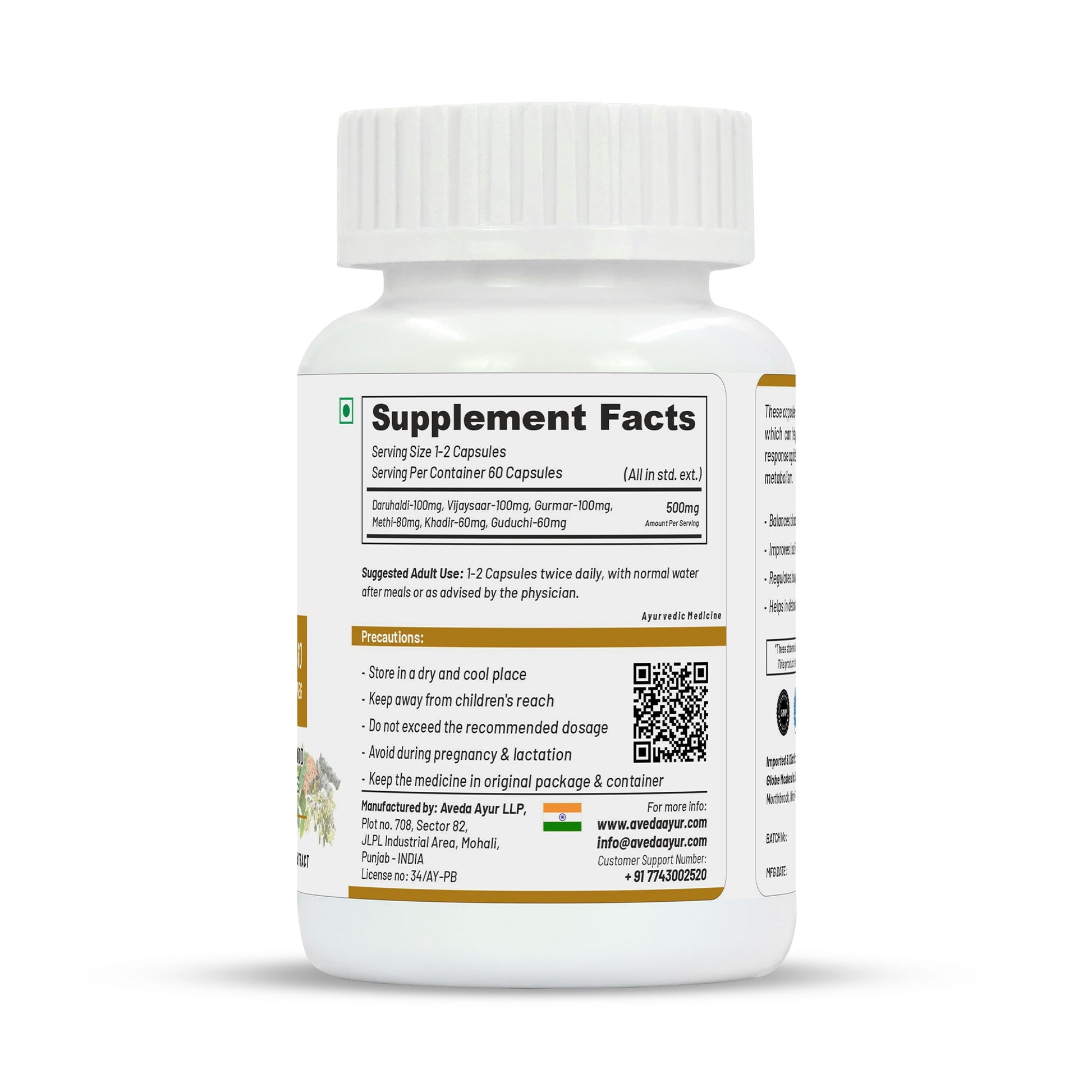 Life Aveda Diamet 80 Capsules - Grab2buy