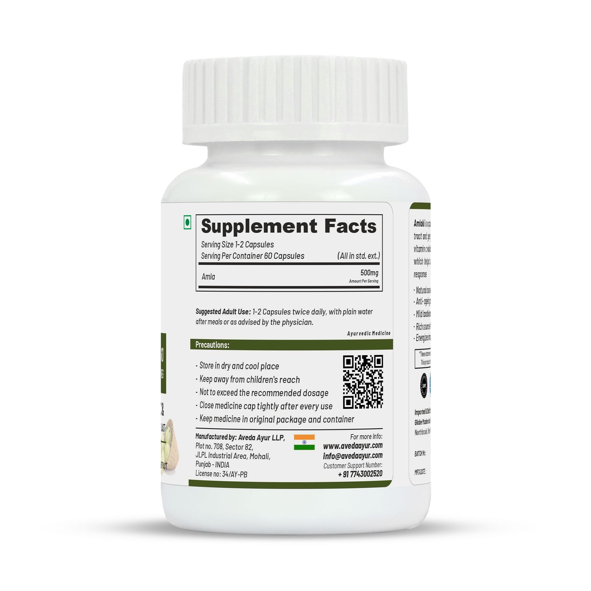 Life Aveda Premium Amlaki Capsules - Grab2buy