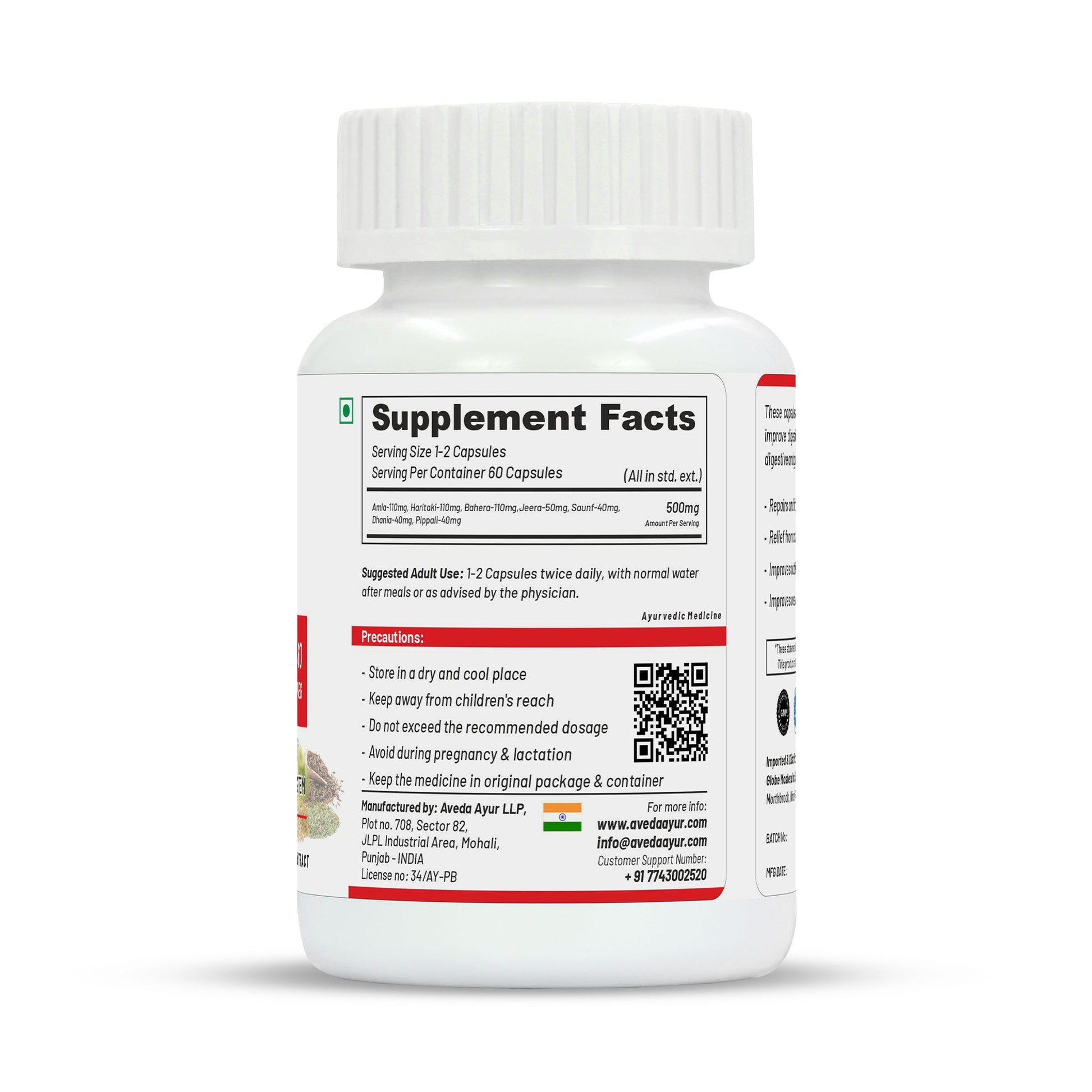 Life Aveda Digest Easy Capsules - Grab2buy