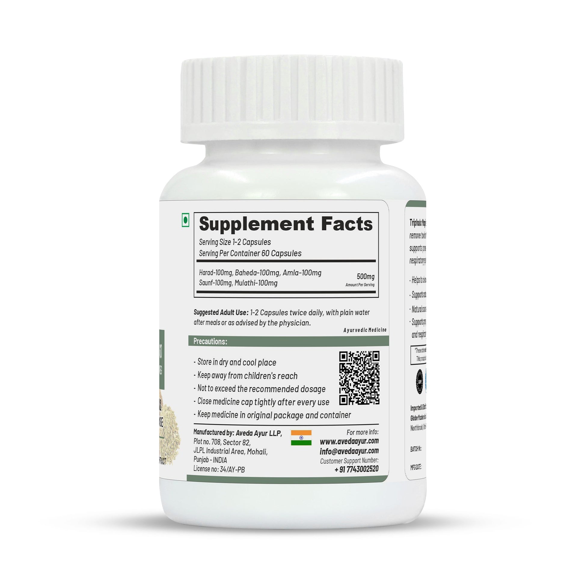 Life Aveda Triphala Magic Capsules 