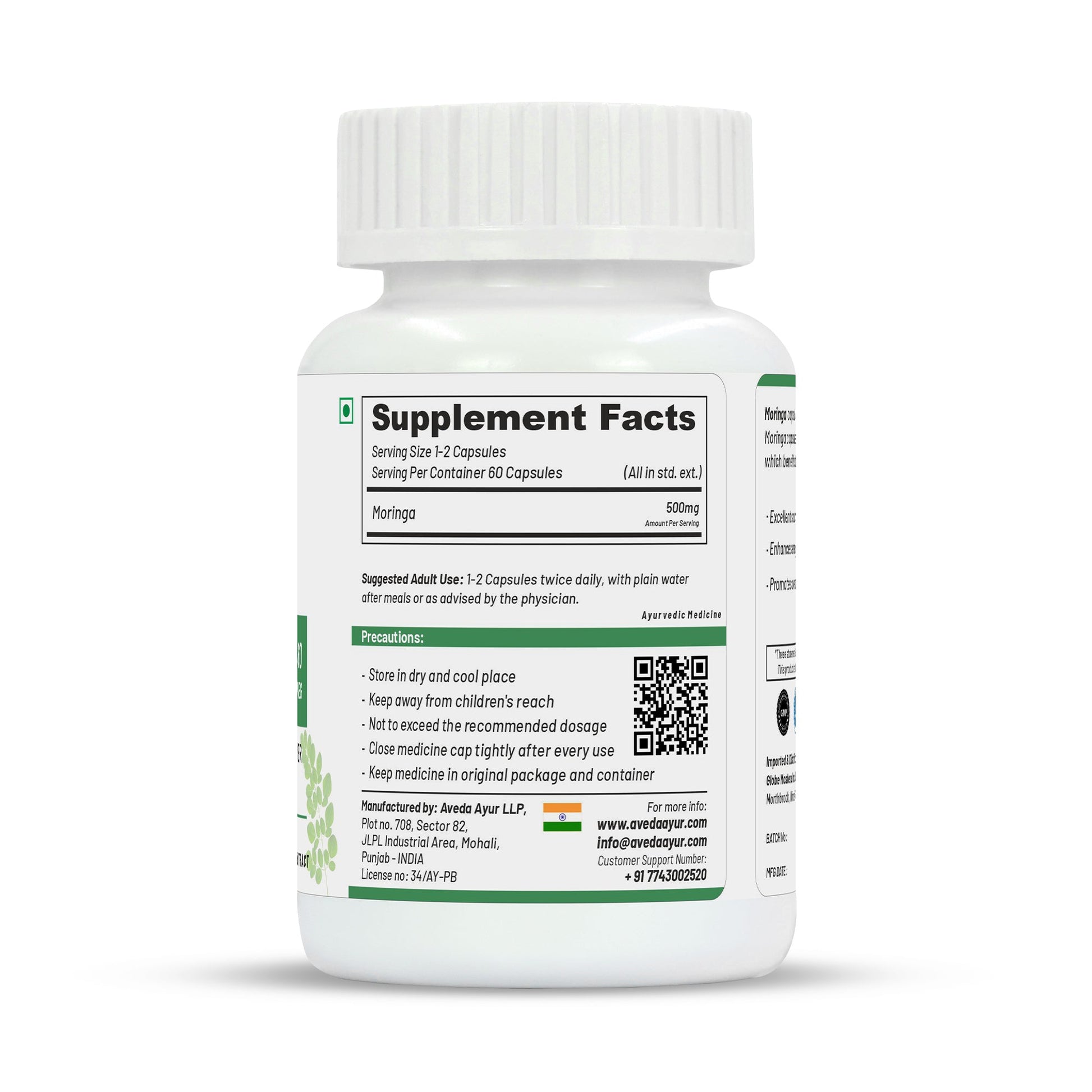 Life Aveda Premium Moringa Capsules - Grab2buy