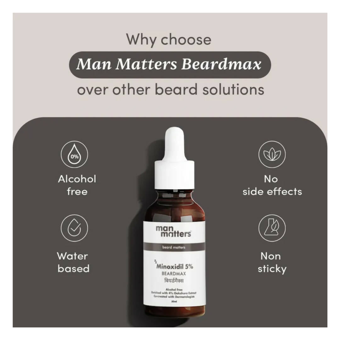 Man Matters Beardmax Growth Serum - Grab2buy