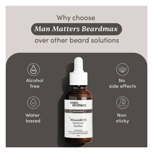 Man Matters Beardmax Growth Serum - Grab2buy