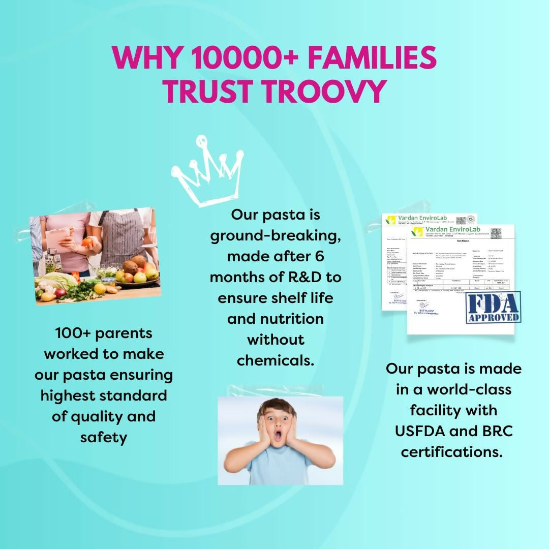 Troovy Millet Macaroni Pasta Protein & Iron rich  Grab2Buy Troovy Grab2Buy