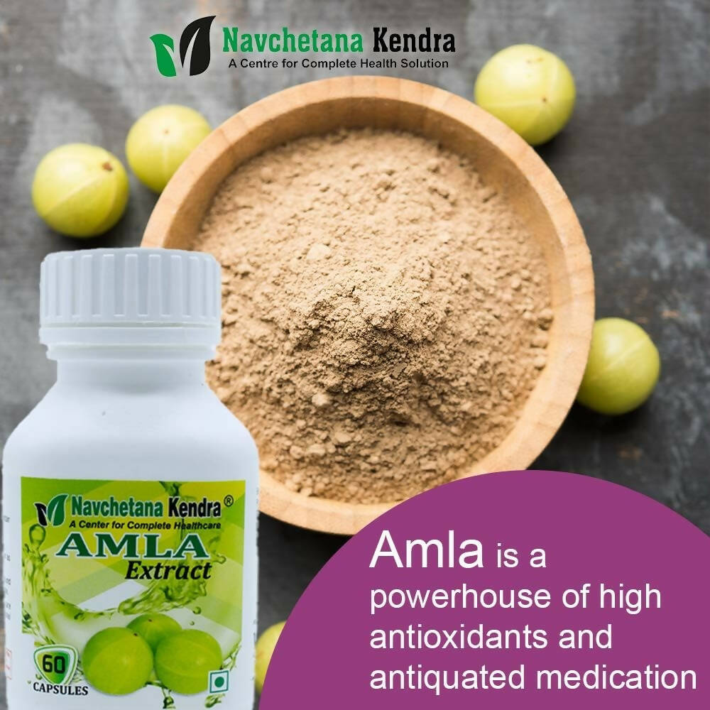 Navchetana Kendra Amla Extract Capsules - Grab2buy