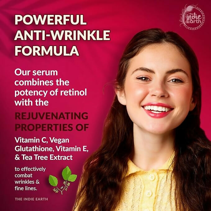 The Indie Earth Retinol 2.5% Deep Wrinkle Repair Serum  Grab2Buy The Indie Earth Grab2Buy