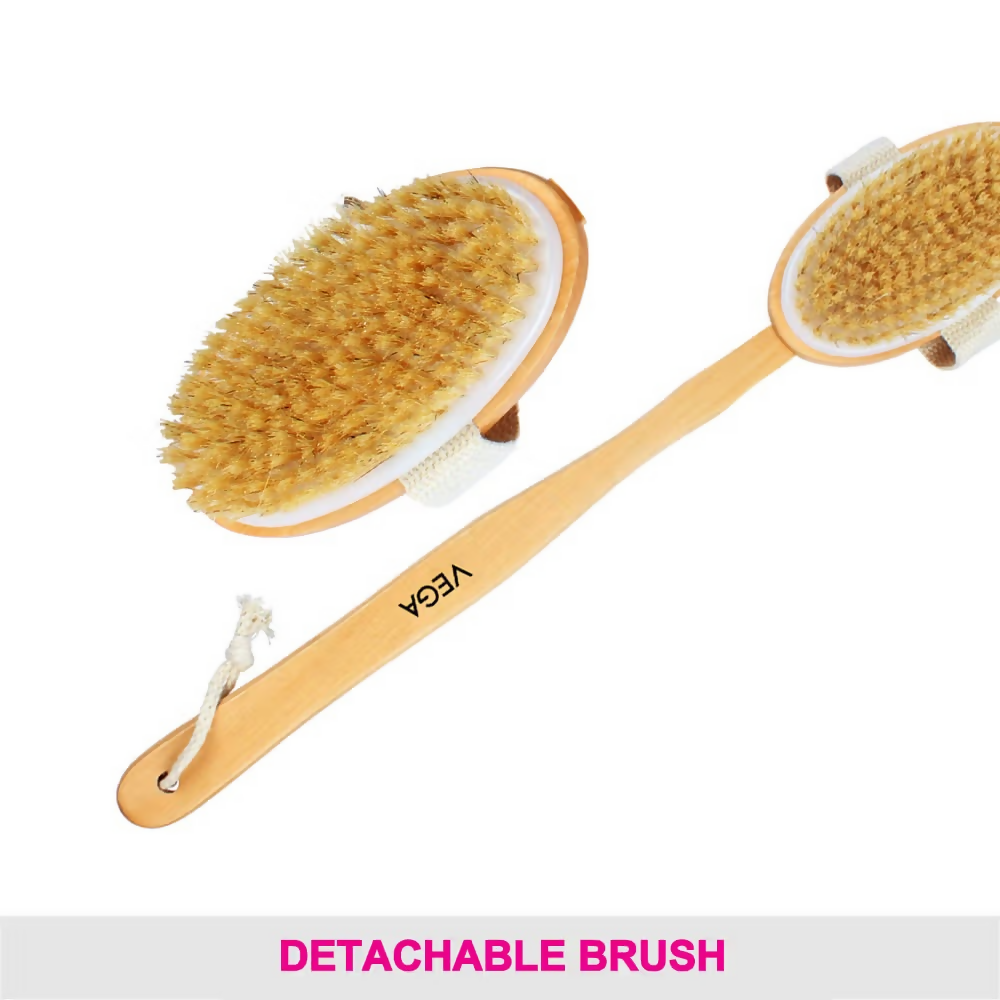 Vega Natural Bristle Bath Brush  Grab2Buy Vega Grab2Buy