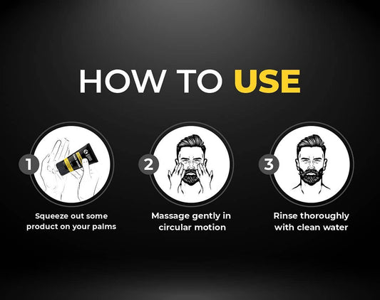 Beardo Ultraglow Face Wash & De-Tan Peel Off Mask Combo - Distacart
