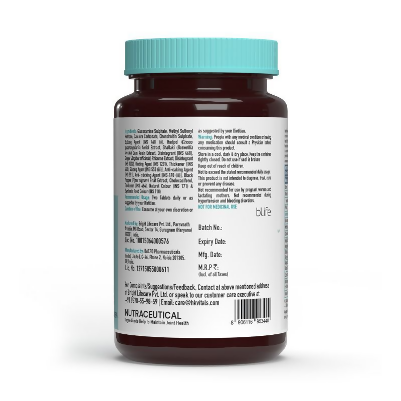 HK Vitals Healthy Joints Tablets 