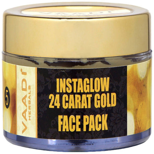 Vaadi Herbals Instaglow 24 Carat Gold Face Pack  Grab2Buy Vaadi Herbals Grab2Buy