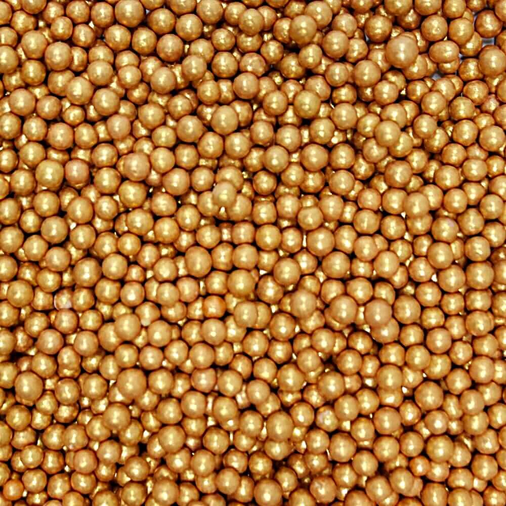 Confect Rose Gold Disco Balls Sprinkles 3 MM