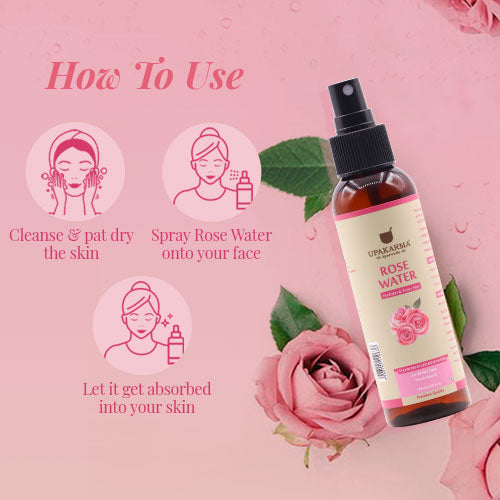 Upakarma Ayurveda Rose Water  Grab2Buy Upakarma Ayurveda Grab2Buy