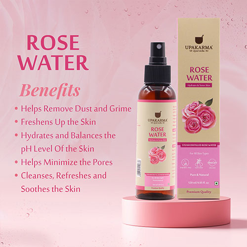 Upakarma Ayurveda Rose Water  Grab2Buy Upakarma Ayurveda Grab2Buy