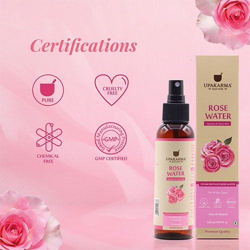 Upakarma Ayurveda Rose Water  Grab2Buy Upakarma Ayurveda Grab2Buy