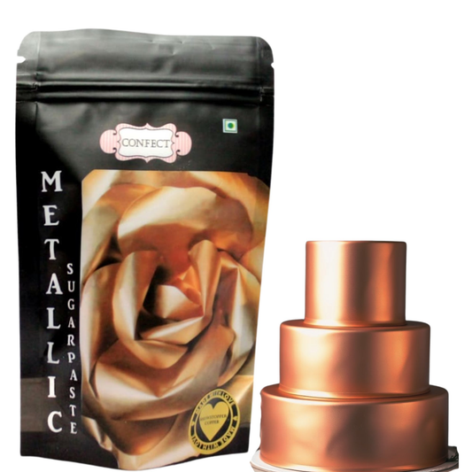 Confect Rose Gold Sugar | Edible Sugar Paste