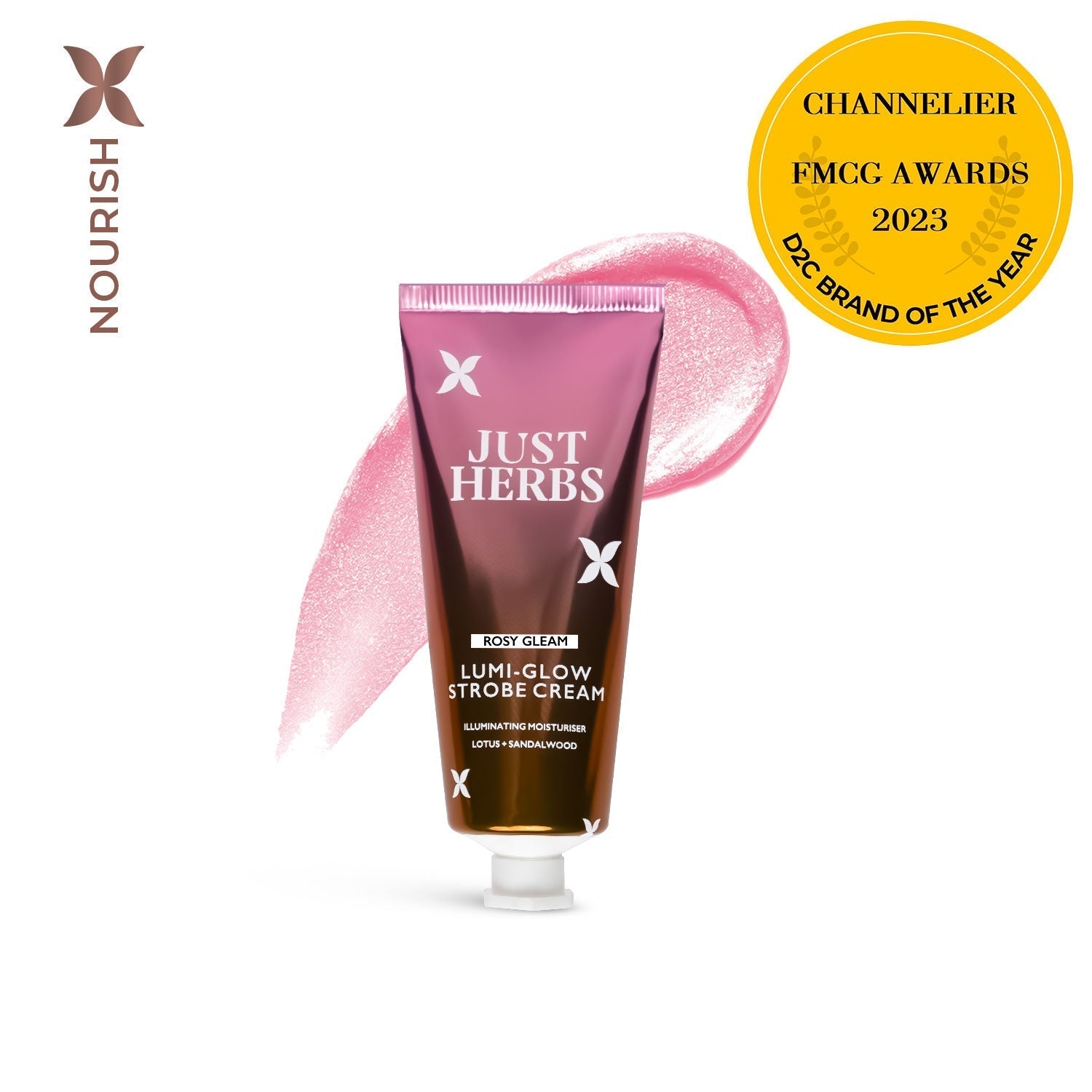 Lumi-glow Strobe Cream with Lotus and Sandalwood 