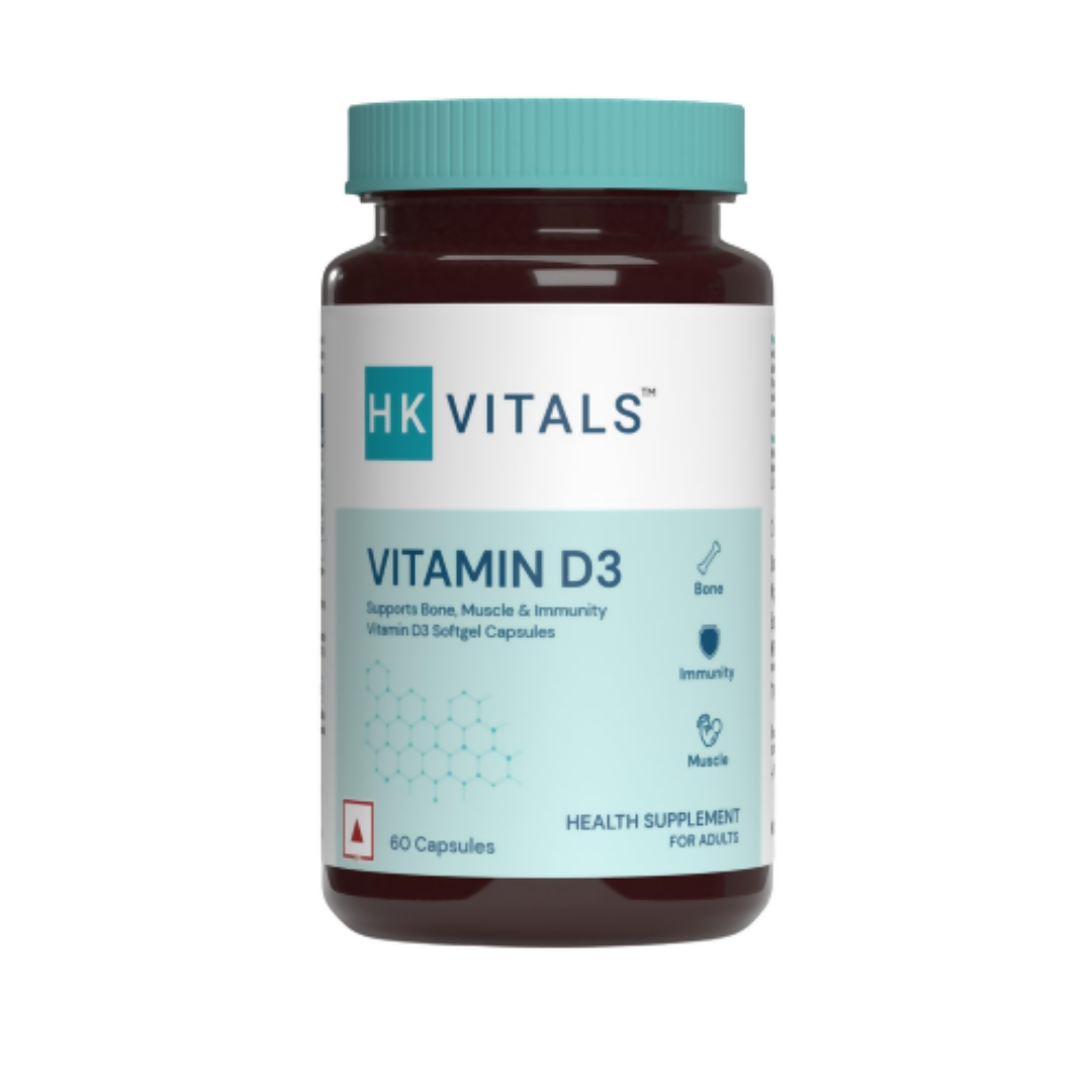 HK Vitals Vitamin D3 Capsules - Grab2buy