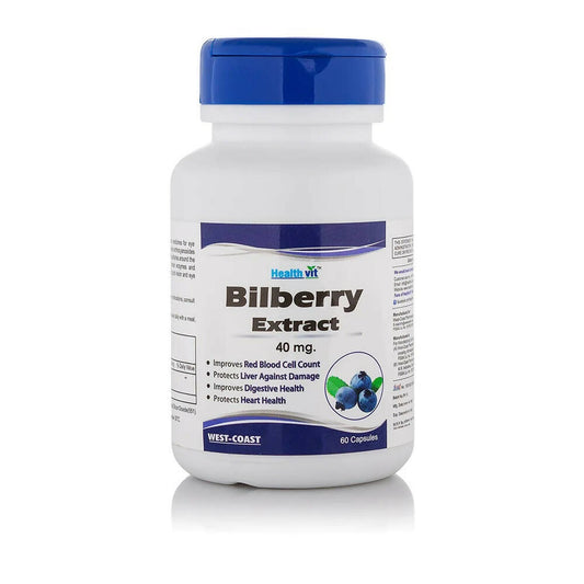Healthvit Bilberry Extract Capsules - Grab2buy