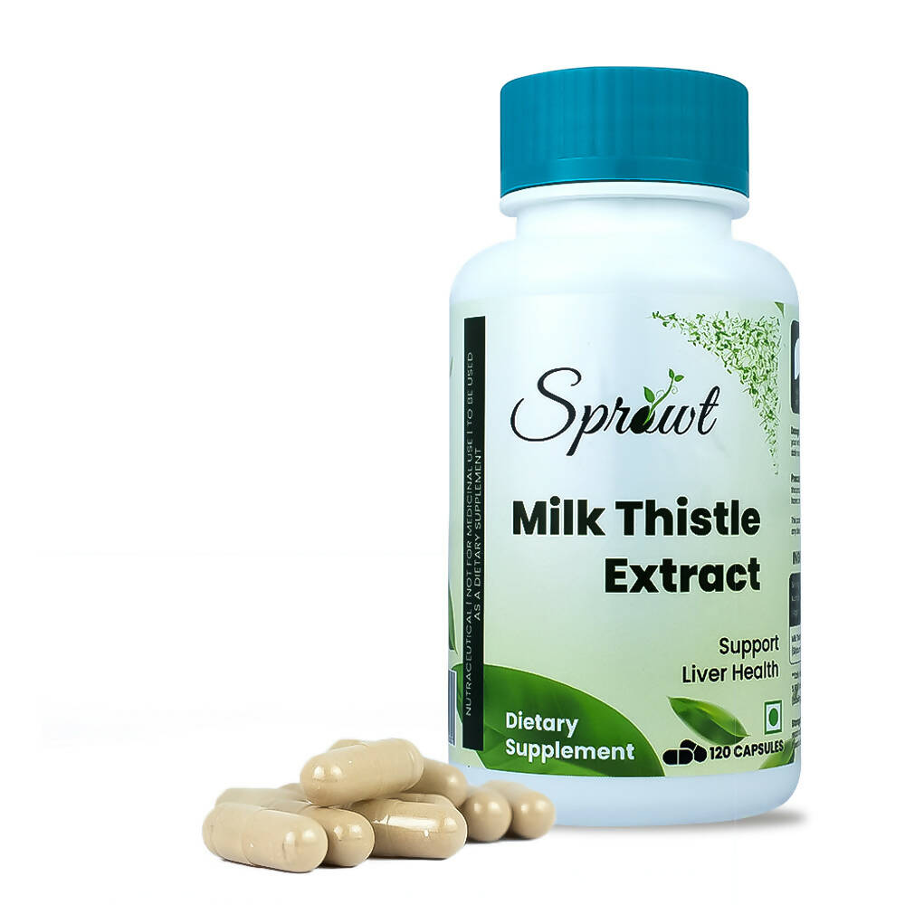 Sprowt Milk Thistle Extract Capsules - Grab2buy