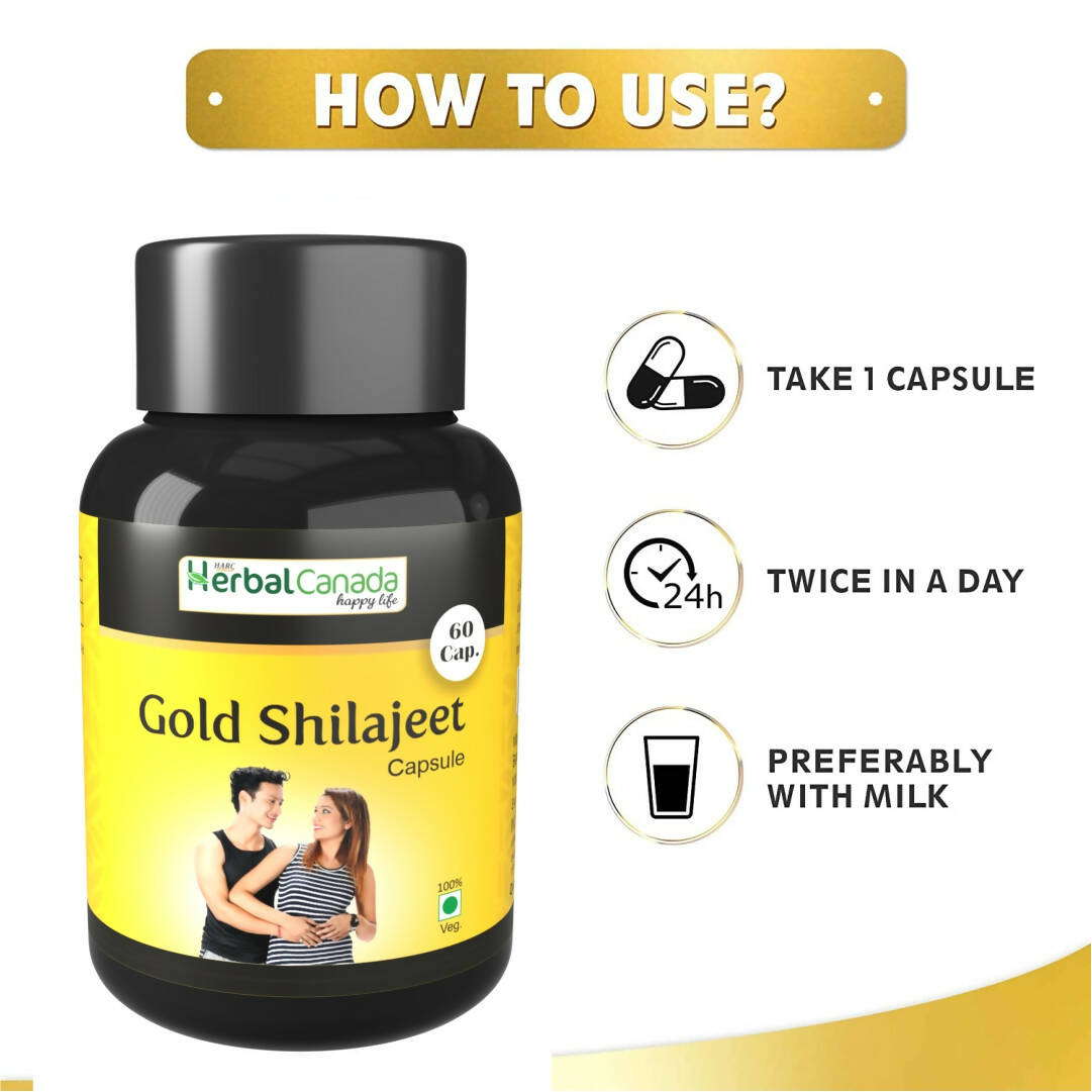Herbal Canada Pure Gold SJ Capsules - Grab2buy