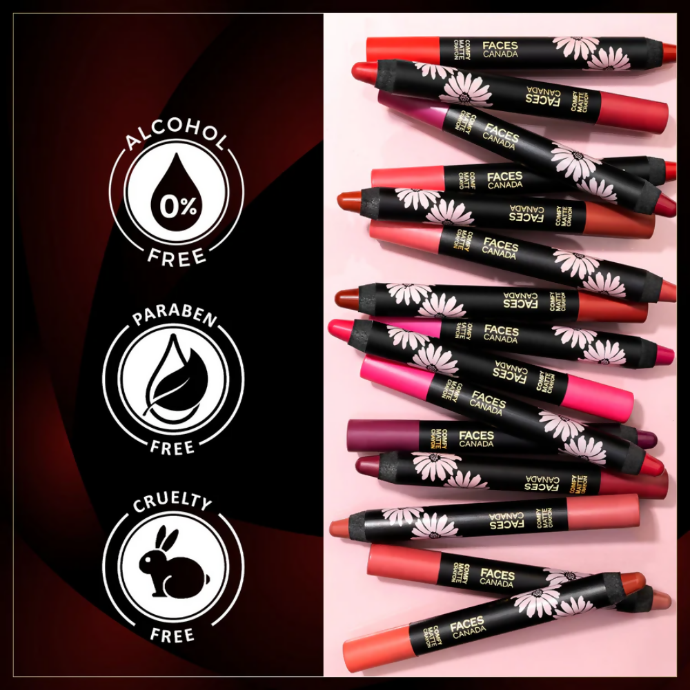 Faces Canada Comfy Matte Crayon - Candy-Yum 01