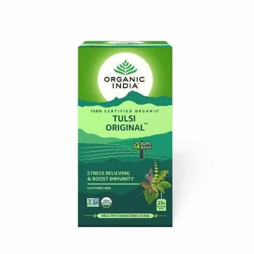 Organic India Tulsi Original 25 Tea Bags 