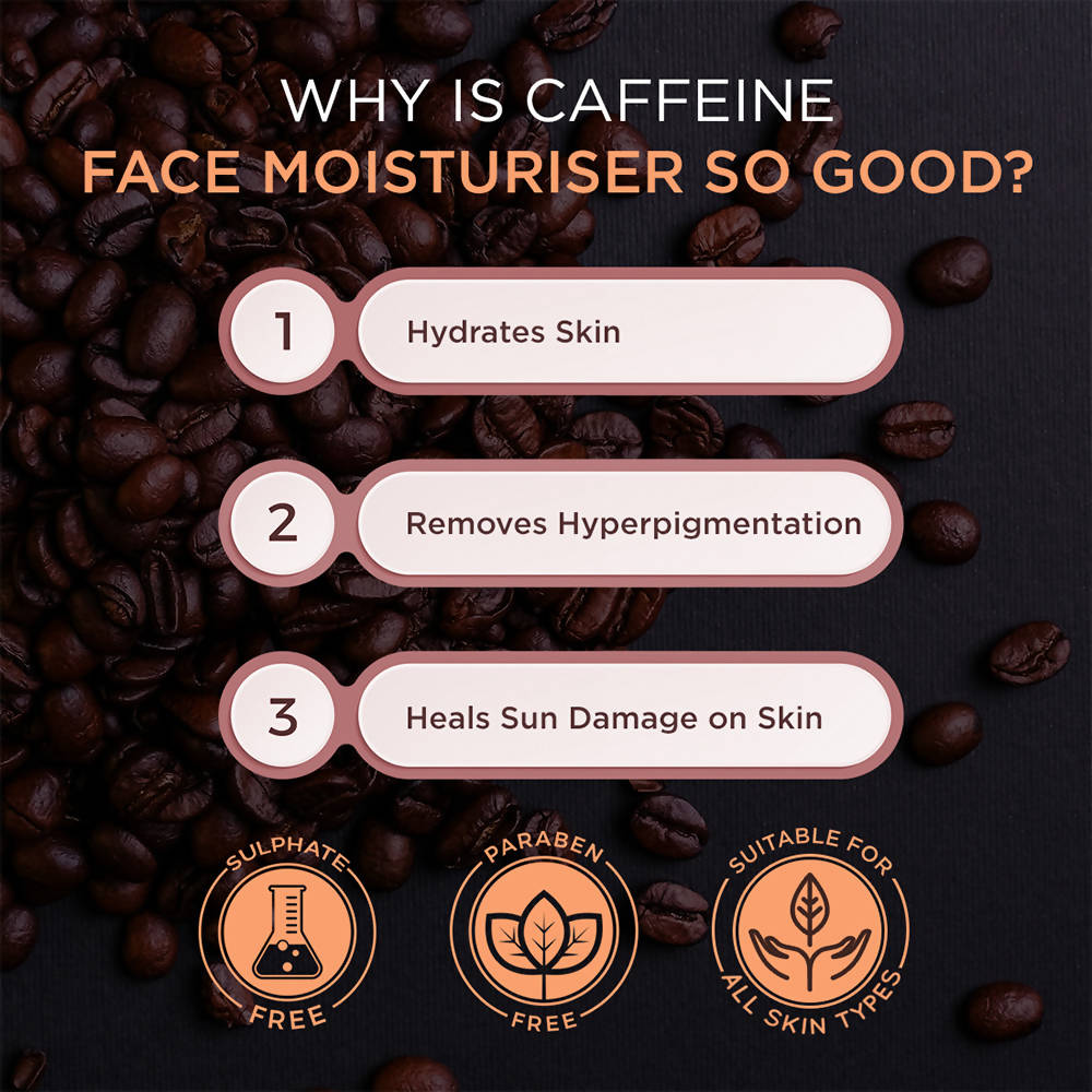 The Man Company Caffeine Face Moisturiser  Grab2Buy The Man Company Grab2Buy