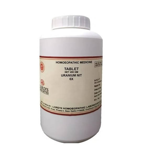 Lord's Homeopathy Uranium Nit Trituration Tablet 