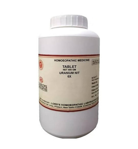 Lord's Homeopathy Uranium Nit Trituration Tablet 