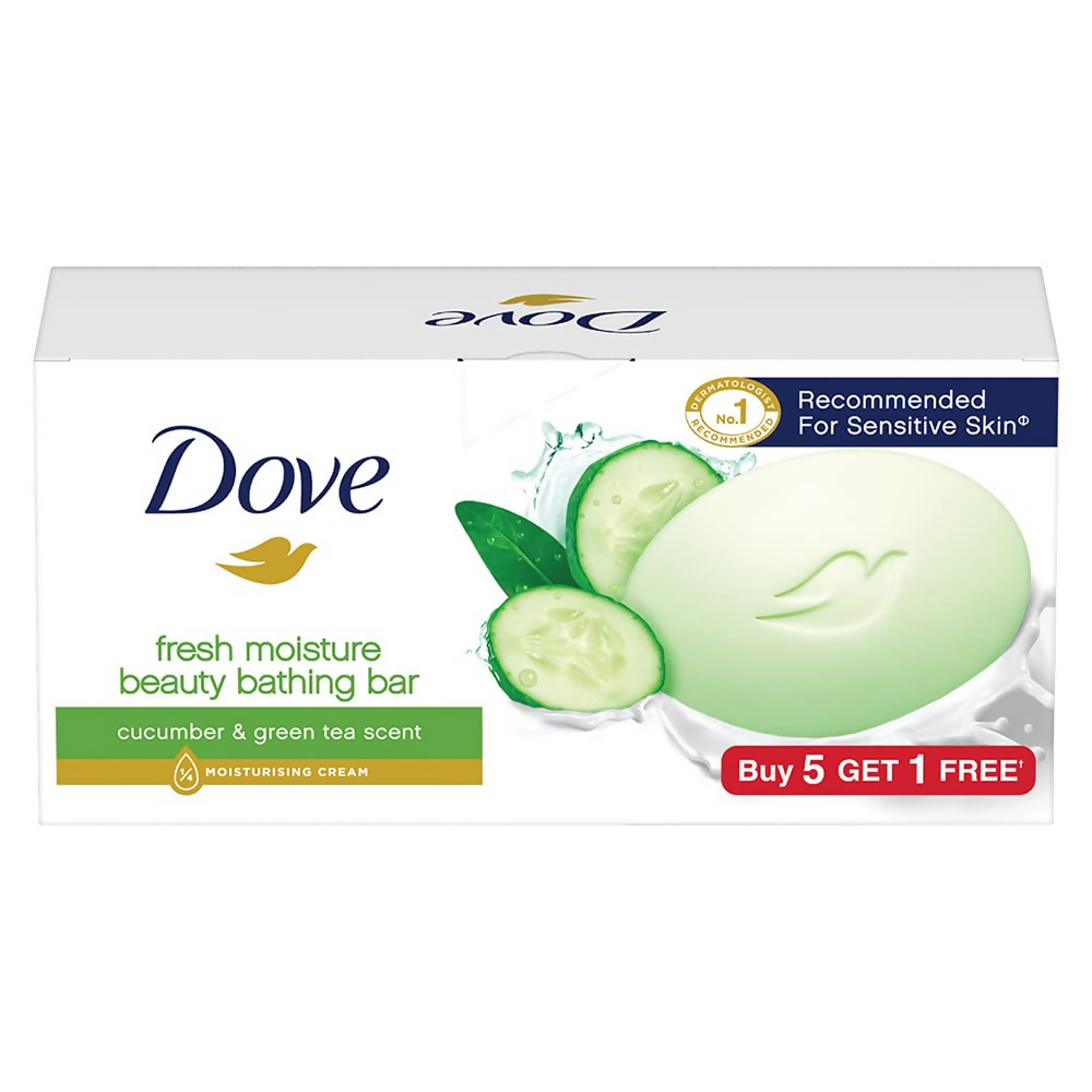 Dove Fresh Moisture Beauty Bar With Cucumber & Green Tea Leaves Scent  Grab2Buy Dove Grab2Buy