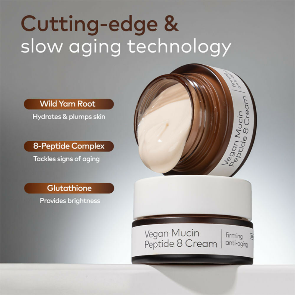 The Face Shop Alltimate Vegan Mucin 8 Peptide Cream  Grab2Buy The Face Shop Grab2Buy