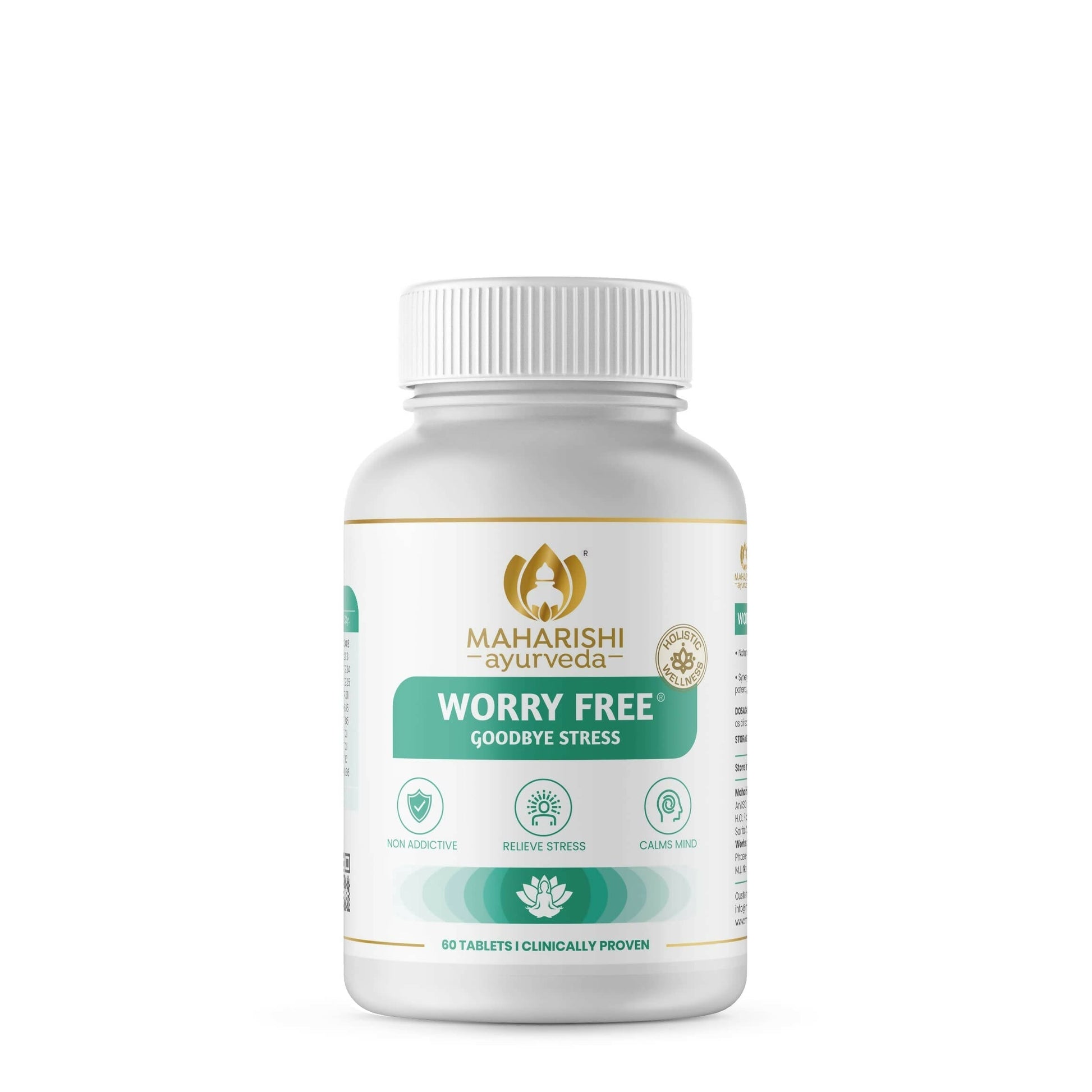 Maharishi Ayurveda Worry Free Tablets 