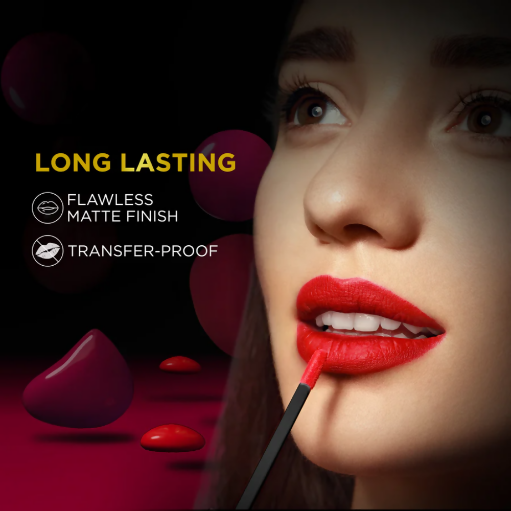 Faces Canada Comfy Matte Pro Liquid Lipstick - Revival Maroon 14
