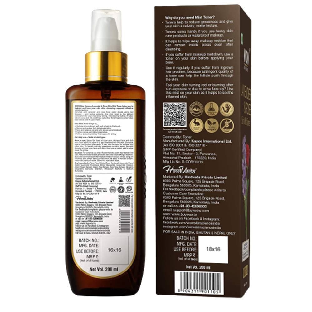 Wow Skin Science Lavender & Rose Skin Mist Toner  Grab2Buy Wow Skin Science Grab2Buy
