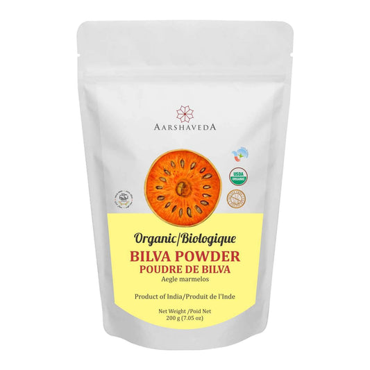 Aarshaveda | Bilva powder | USDA Certified Organic | 200gm 