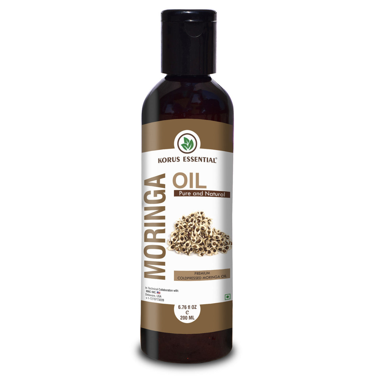 Korus Essential | Moringa Oil | 200ml 