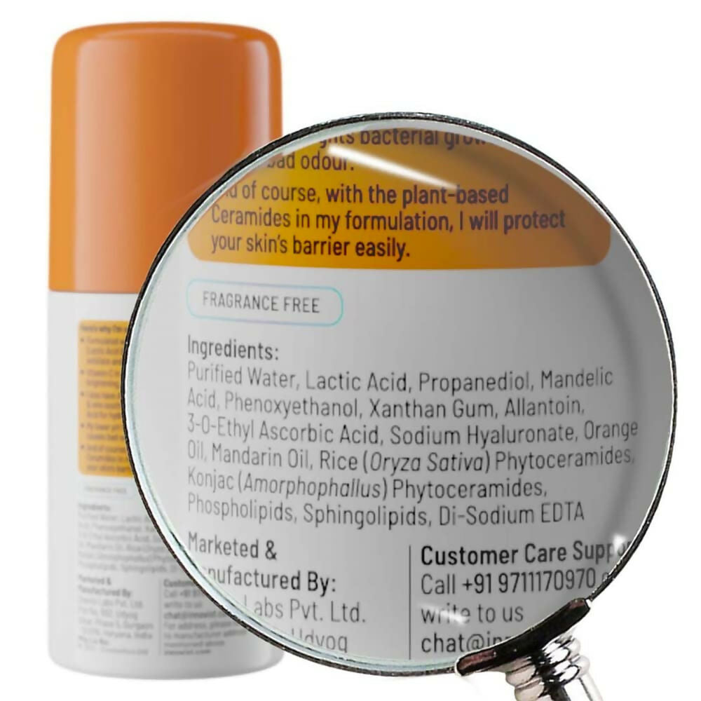Chemist at Play UnderArm Roll On Fragrance Free, Prevents Body Odour, Brightens Skin & Exfoliates Underarm  Grab2Buy Chemist At Play Grab2Buy