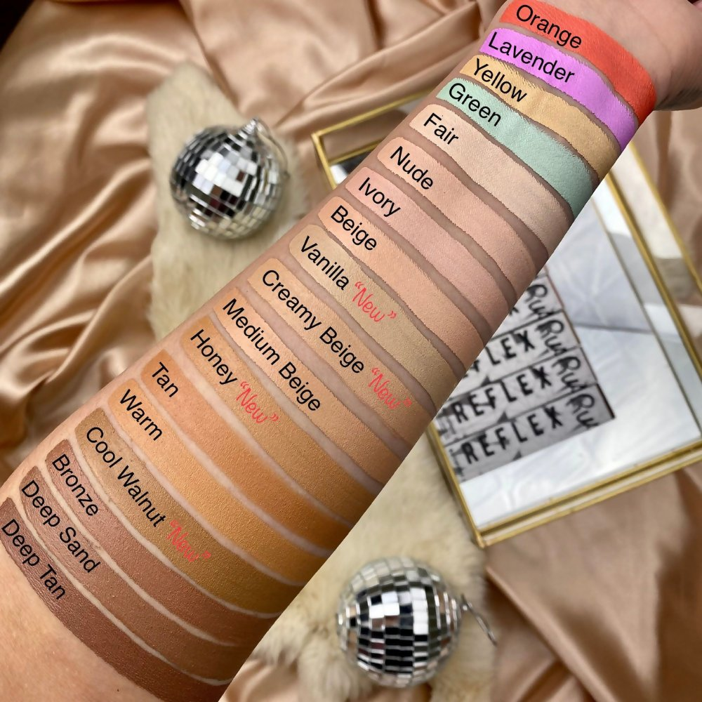 Rude Cosmetics Reflex Waterproof Concealer - Tan 09