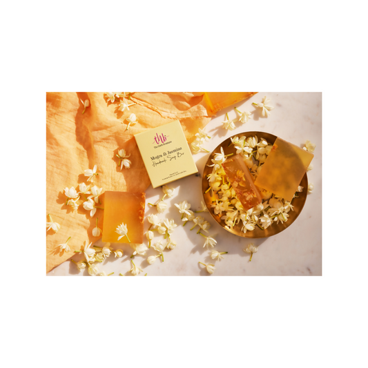 The Herb Boutique Mogra & Jasmine Glycerine Soap Bar - Grab2buy