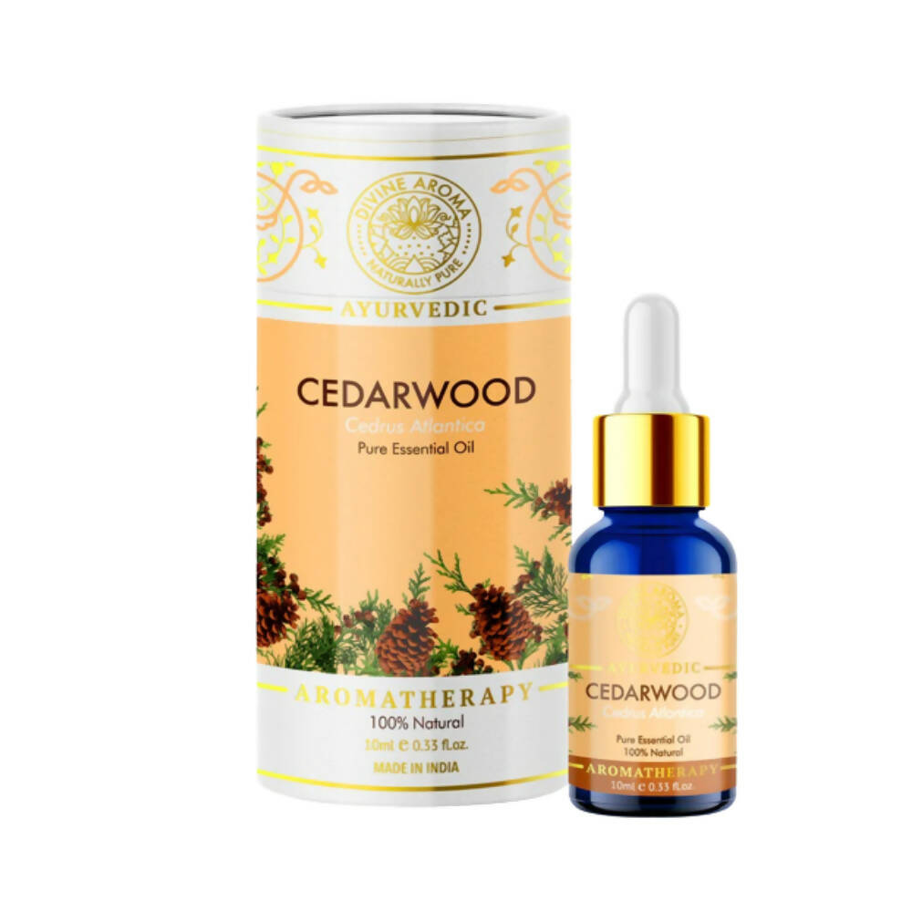 Divine Aroma 100% Pure Cedarwood Essential Oil
