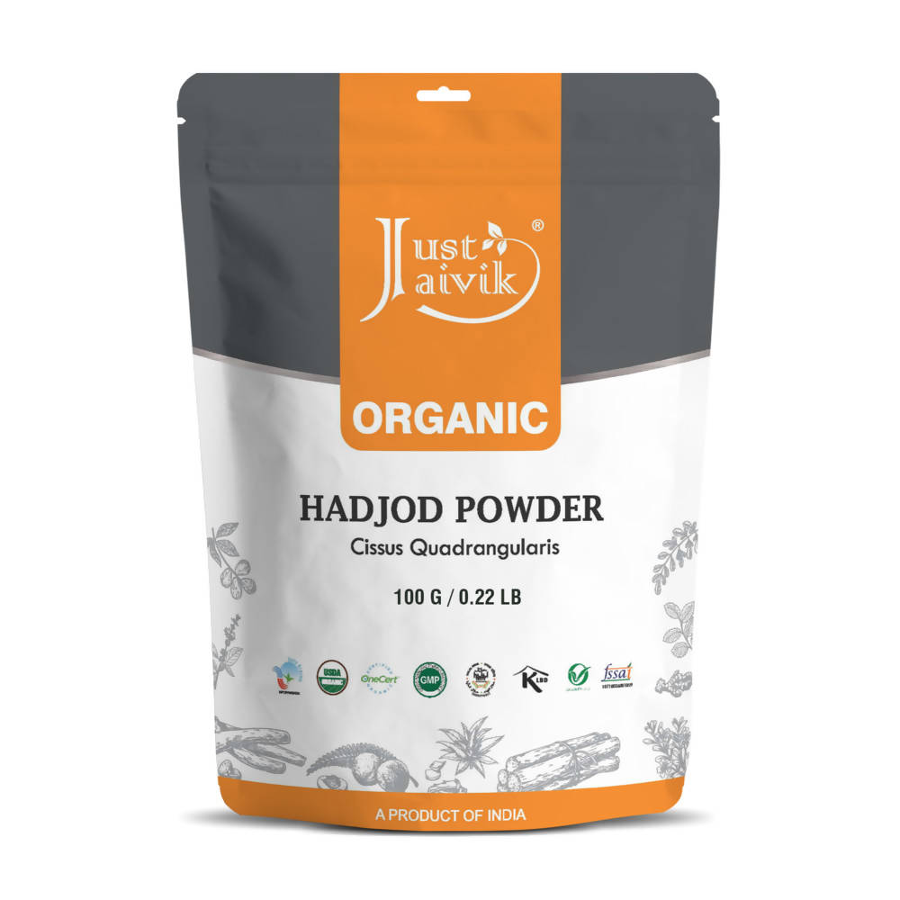 Just Jaivik Organic Cissus Powder – Ayurvedic Joint & Bone Support Herb 
