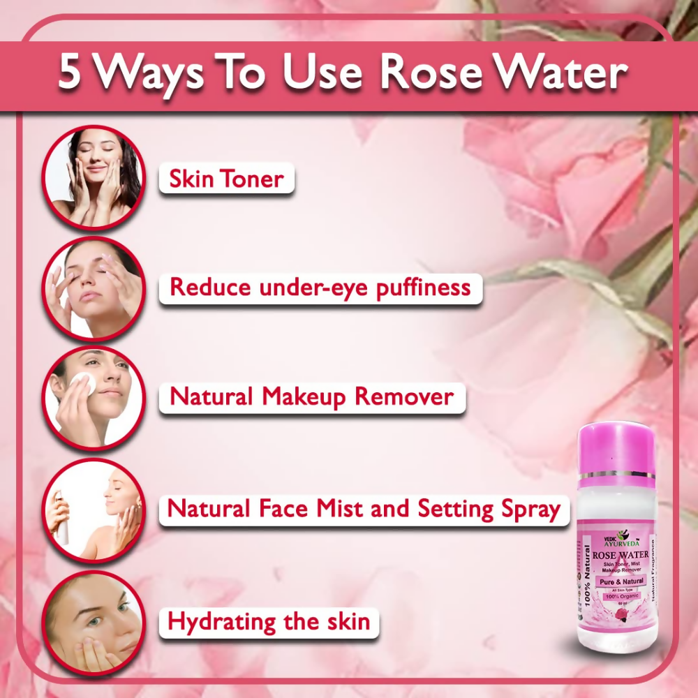 VedicAyurveda Rose water  Grab2Buy VedicAyurveda Grab2Buy