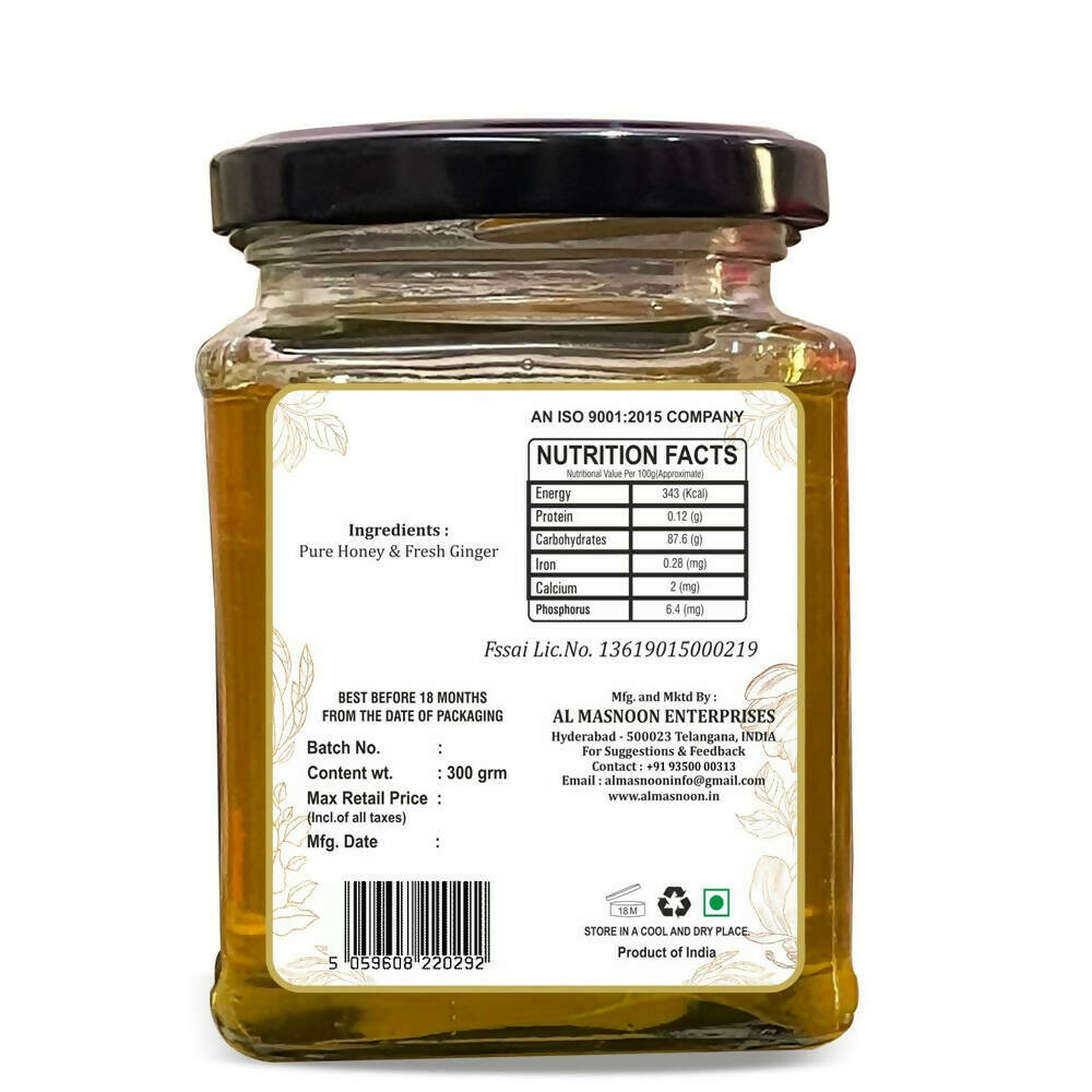 Al Masnoon Honey With Ginger - Grab2buy