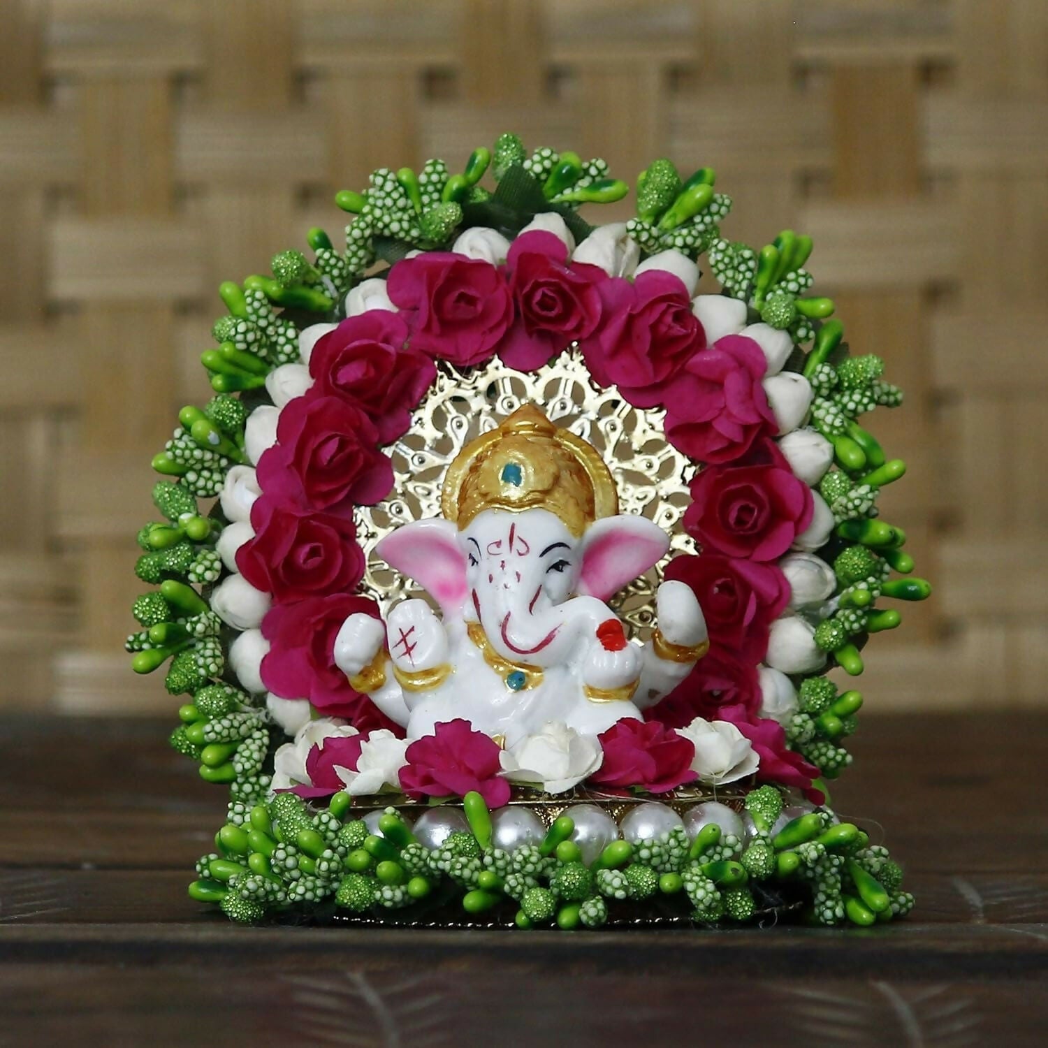 eCraftIndia Polyresin Lord Ganesha Idol - Grab2buy