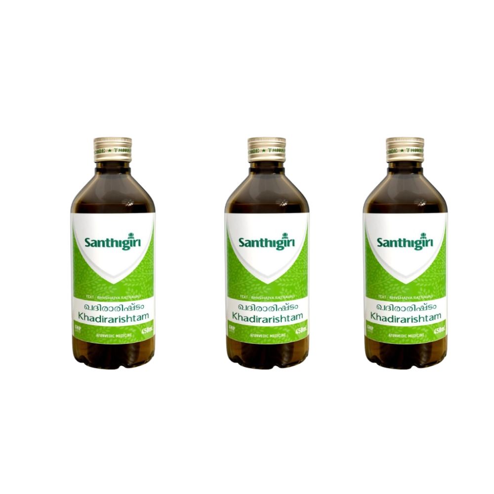 Santhigiri Khadirarishtam 