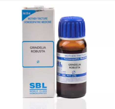 SBL Grindelia Robusta Mother Tincture Q for Indigestion Acidity Gas Asthma 