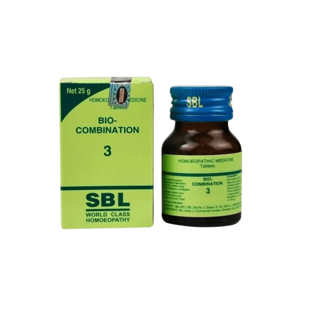 SBL Homeopathy Bio - Combination 3 Tablets 