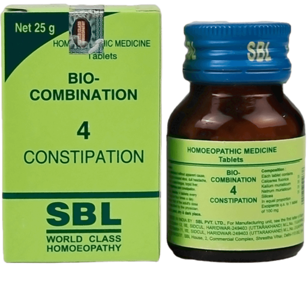 SBL Homeopathy Bio - Combination 4 Tablet 
