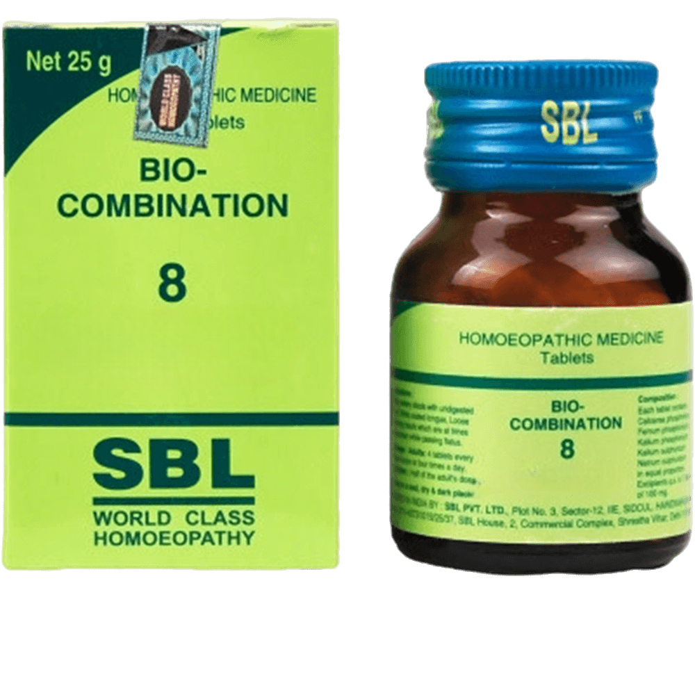 SBL Homeopathy Bio-Combination 8 Tablets 