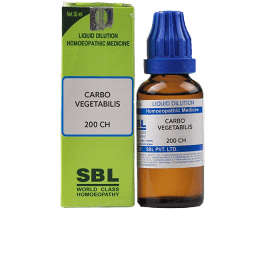 SBL Homeopathy Carbo Vegetabilis Dilution 200 CH